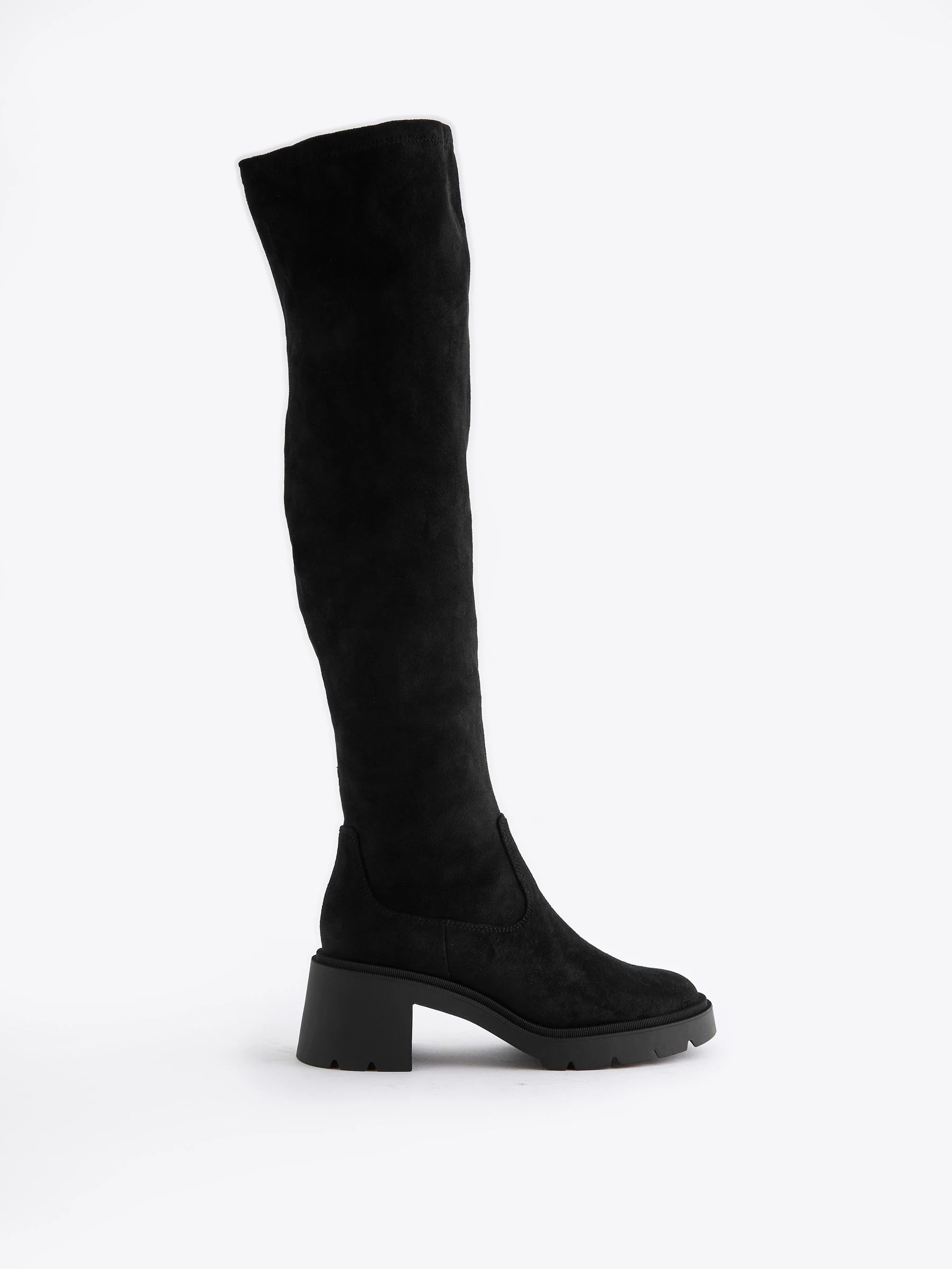 Zwart - Forever Comfort® Over The Knee soklaarzen