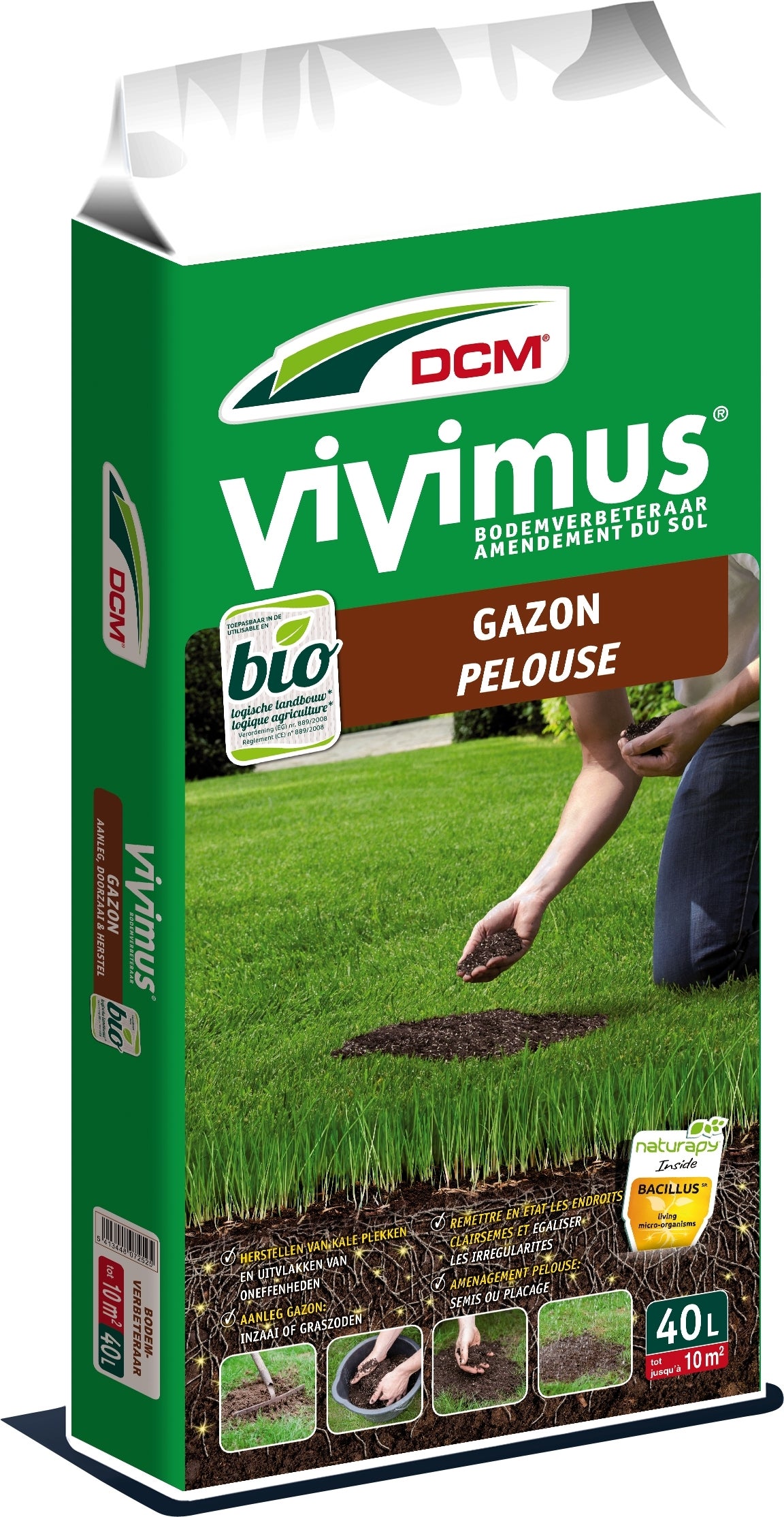 DCM bodemverbeteraar Vivimus Gazon 40 L