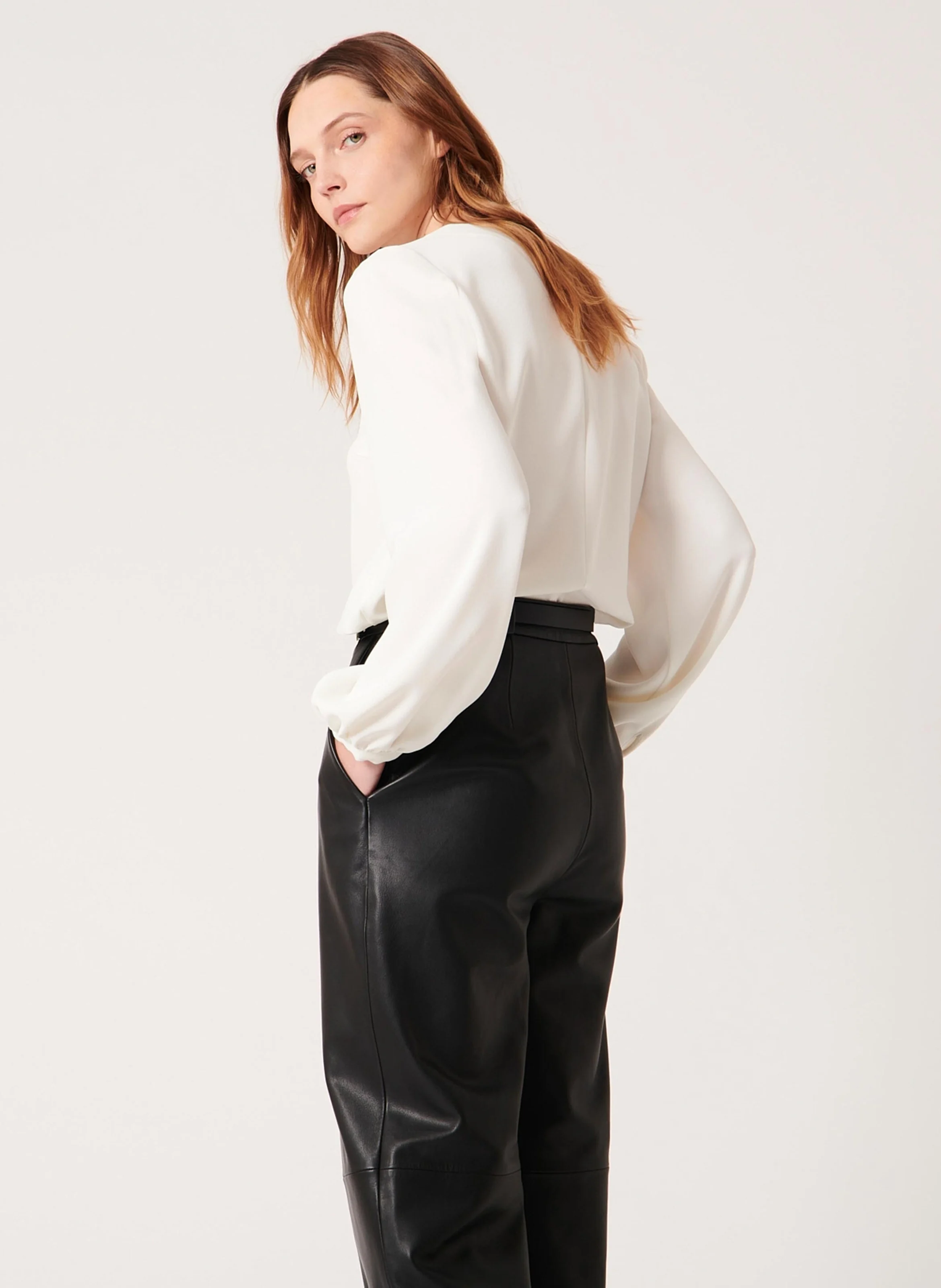 TABECARA - Blouse droite | Blanc