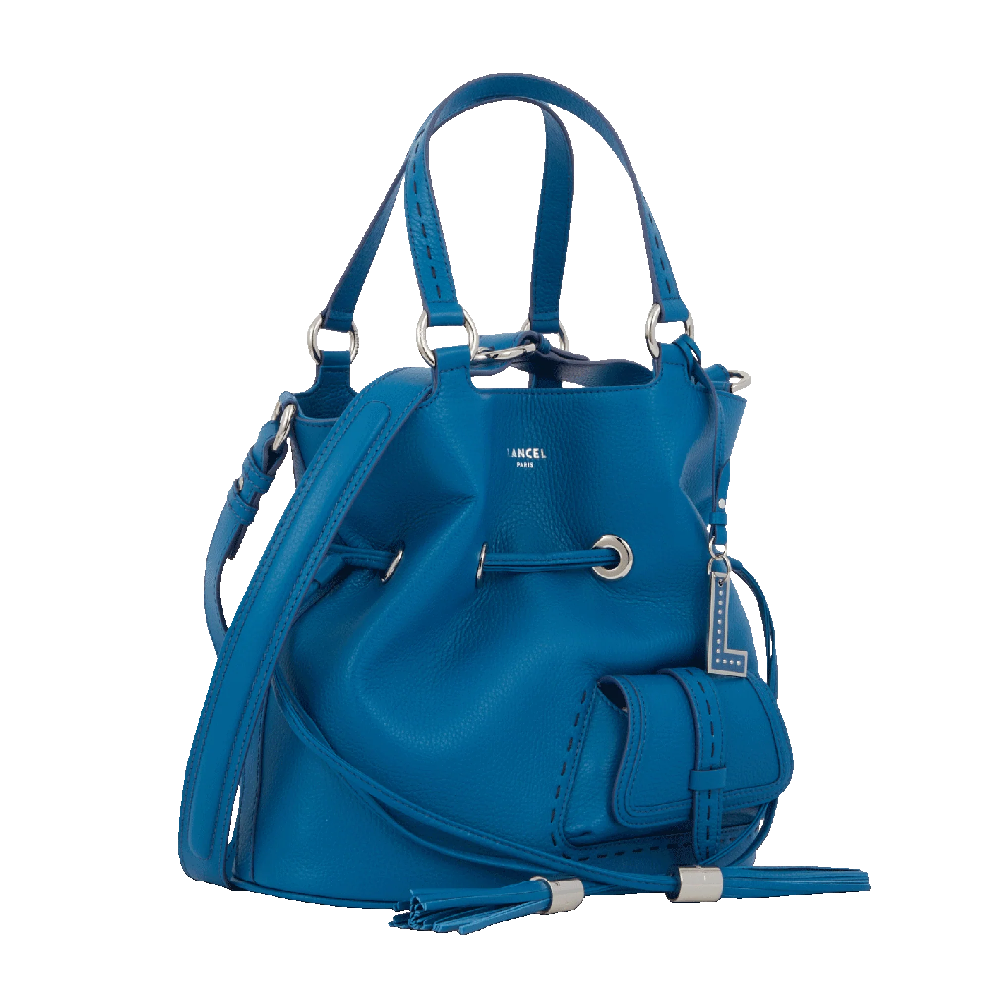 Sac seau M Premier Flirt de Lancel-Cobalt