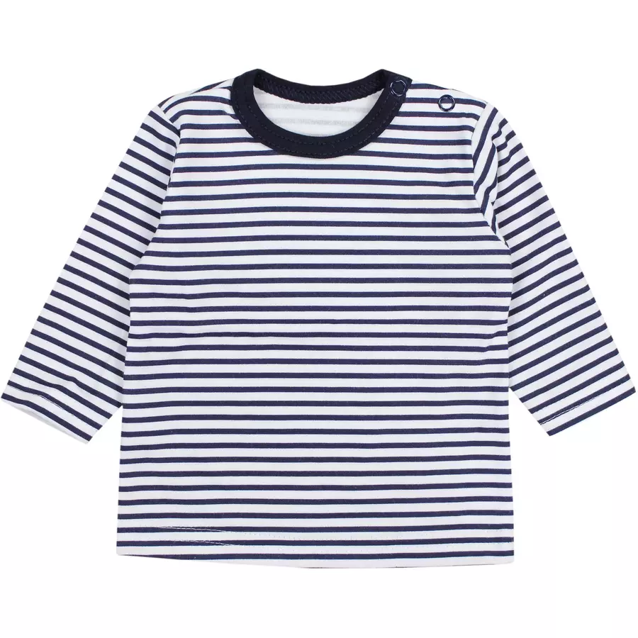 TupTam Baby Jungen Langarmshirt 5er Pack grauweiß