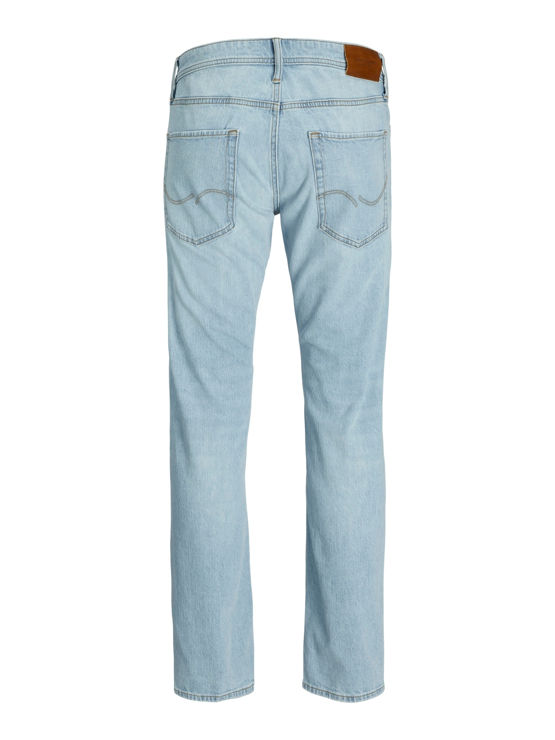 Jack & Jones Tapered-fit-Jeans »JJIMIKE aus elastischem Material und Used-Waschung«, Denim/Jeans, modisch, bequem, Baumwollmischung