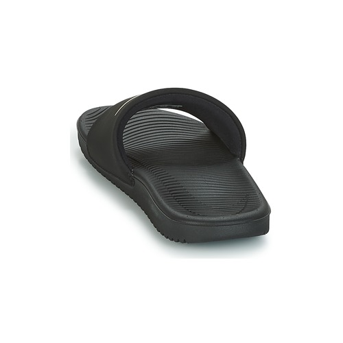 Nike - KAWA GROUNDSCHOOL SLIDE - Noir / Doré
