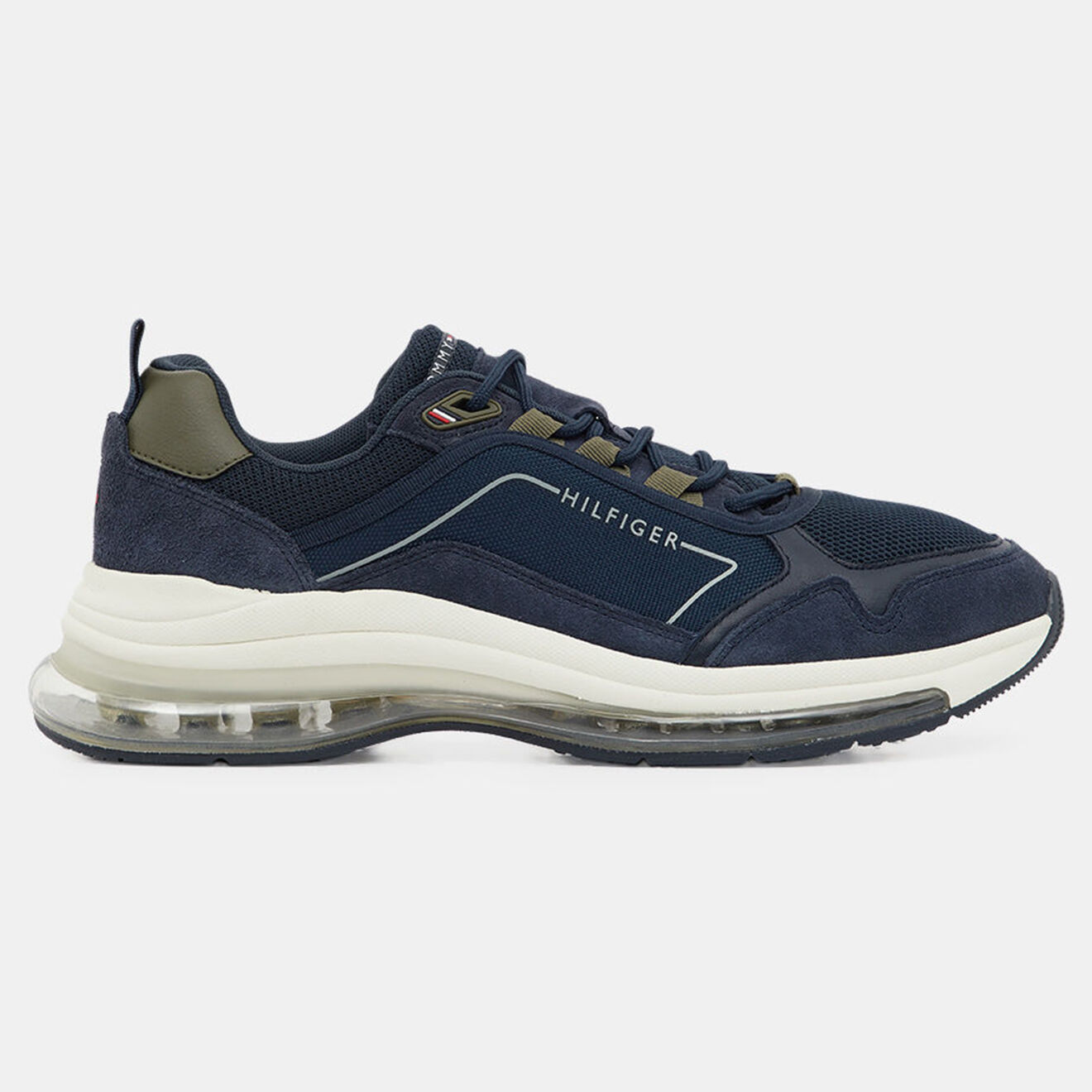 Tommy Hilfiger Baskets running Bulles bleu marine