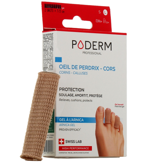 Poderm Digitube protecteur cors oeil de perdrix