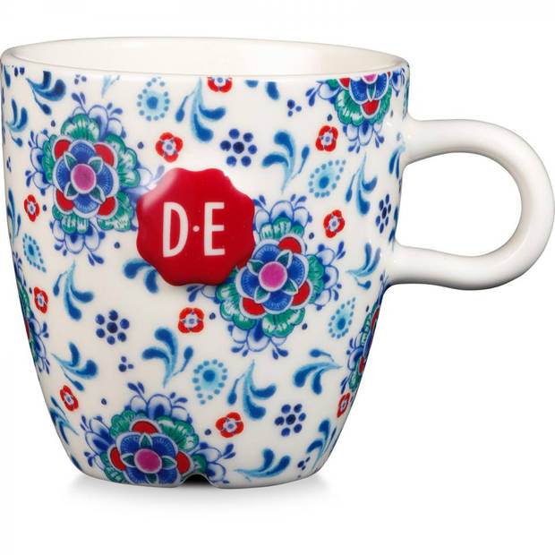 Douwe Egberts Dutch Indigo mok - vintage tiles - 27 cl