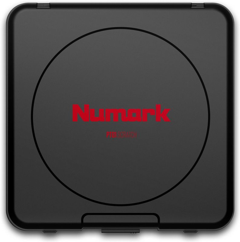 Numark - PT01 Scratch - Platenspeler - Rood - Volautomatisch