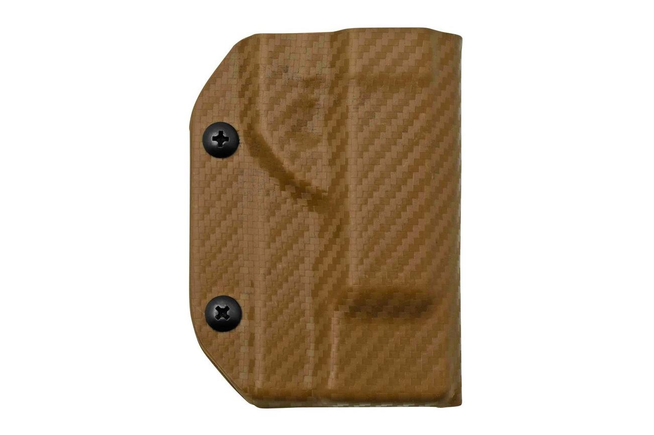 Clip And Carry Kydex Sheath Leatherman Raptor, Carbon Fiber Brown LRAPTOR-CF-BRN riemholster
