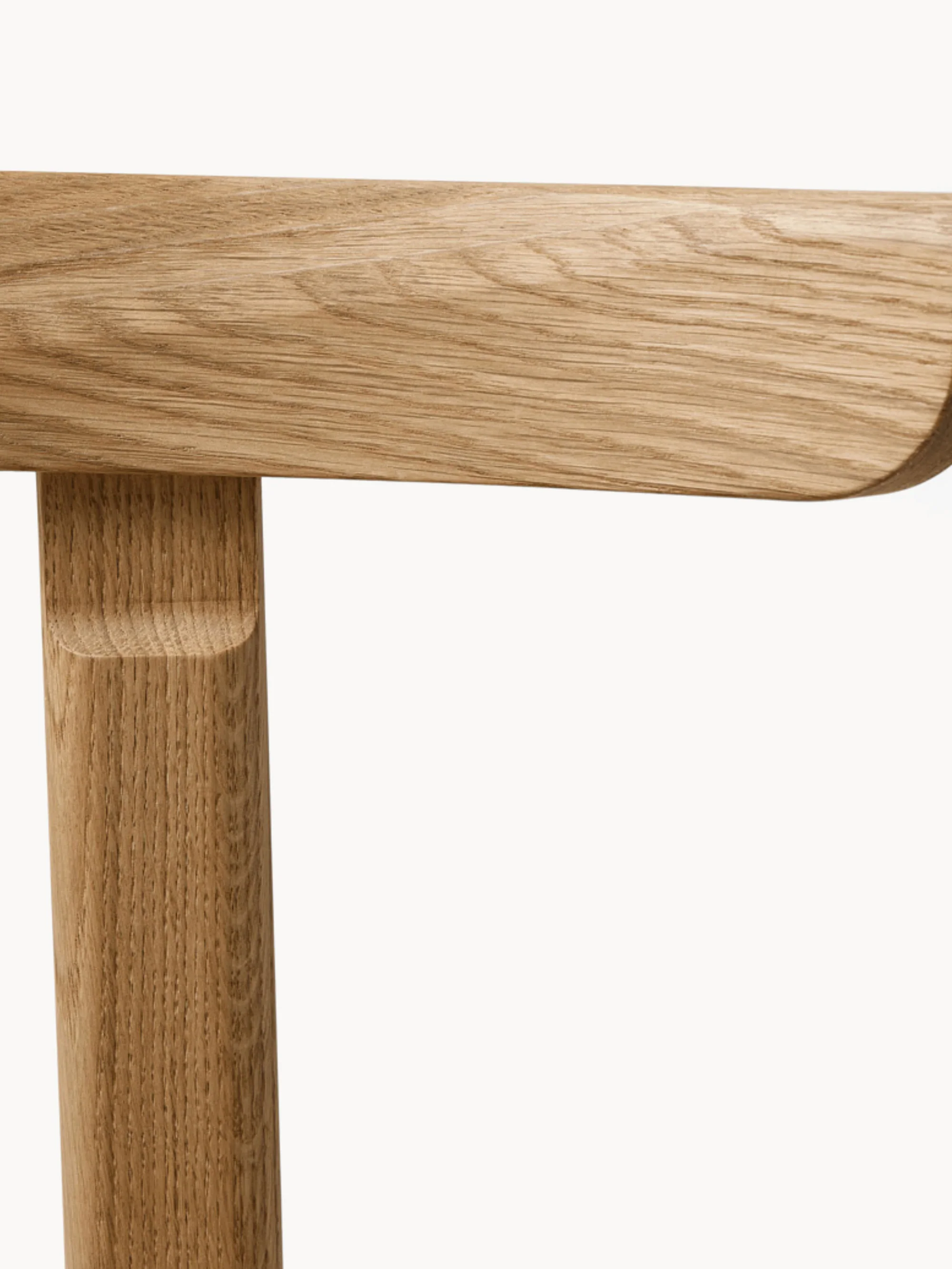 Houten stoel Lunar
