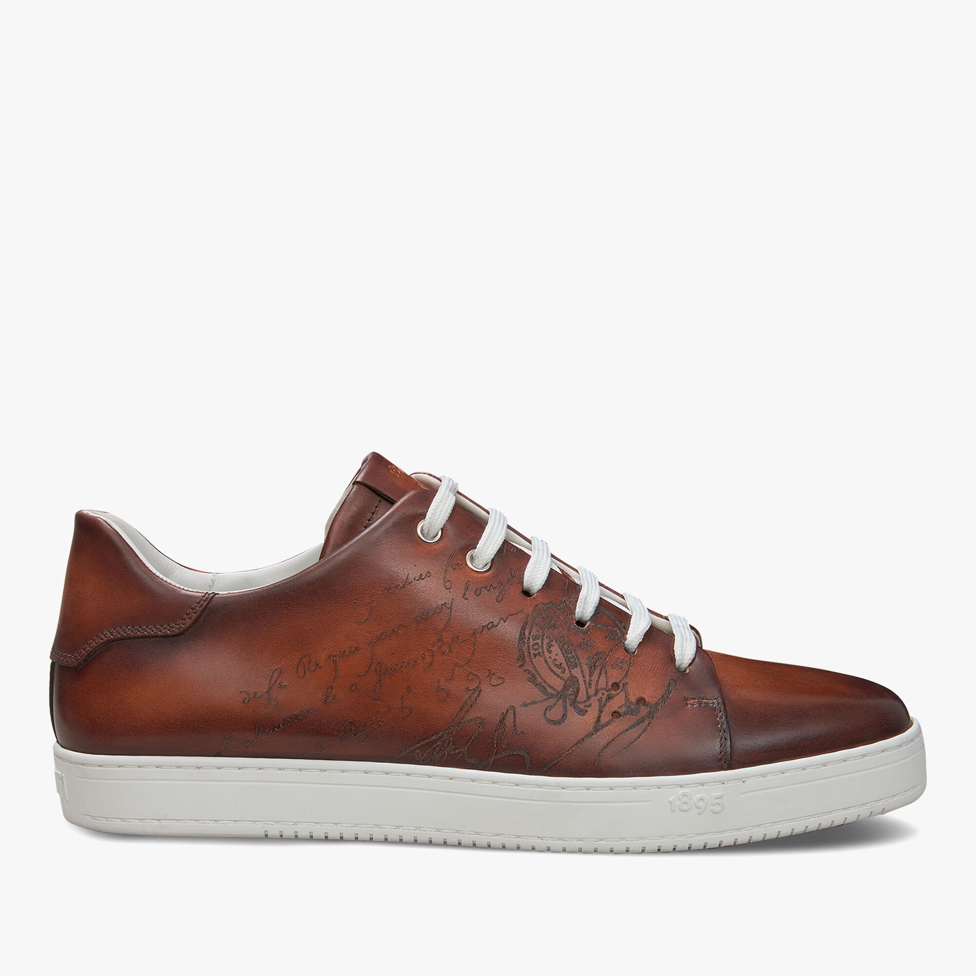 Sneaker Playtime En Cuir Scritto