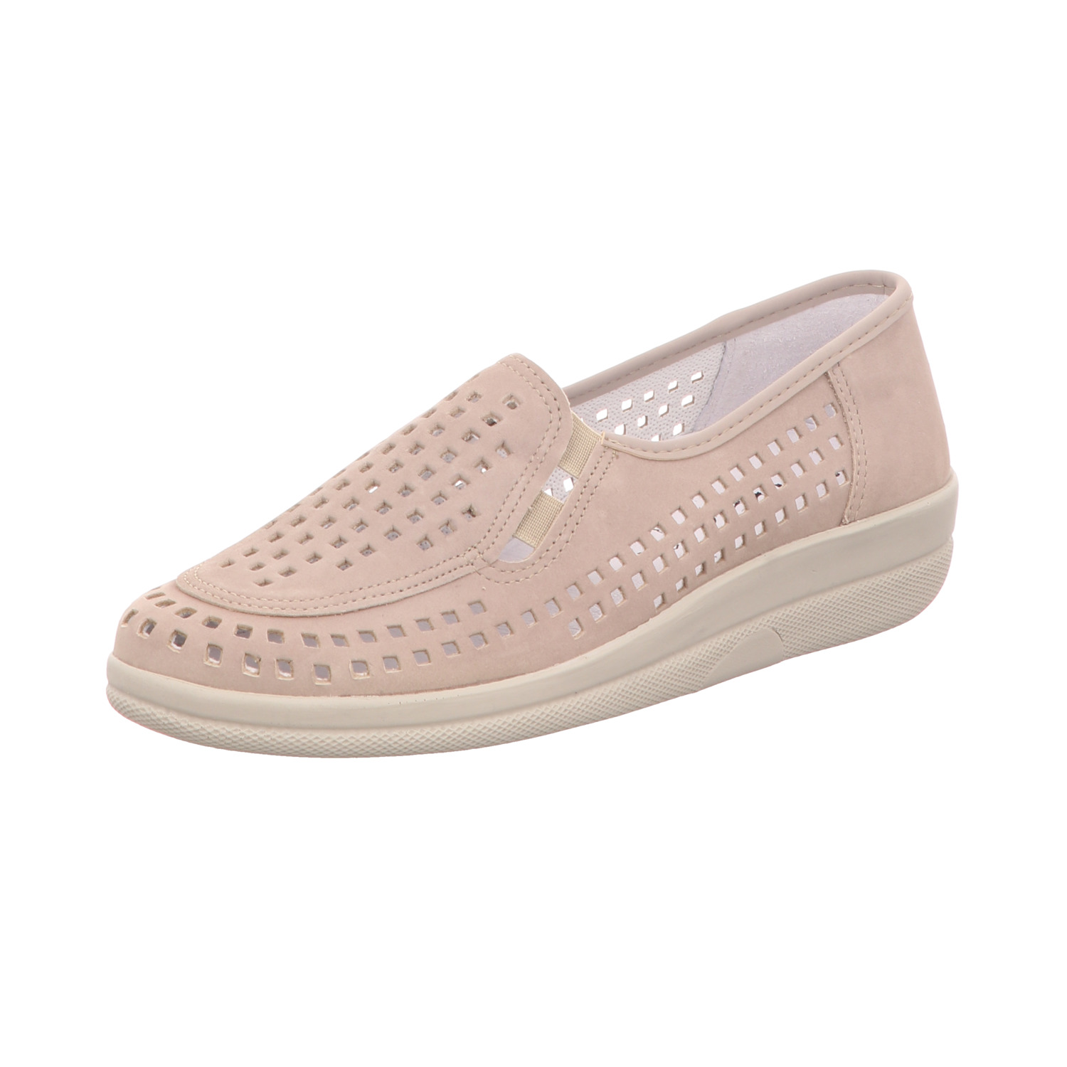 Scarbella Damen-Slipper gelocht Beige