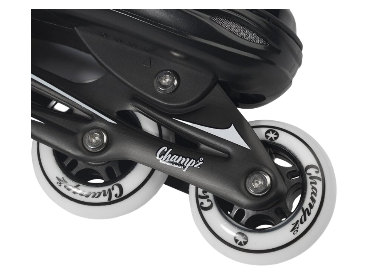 Champz Wit ABEC7 Semi-Softboot verstelbare inline skates