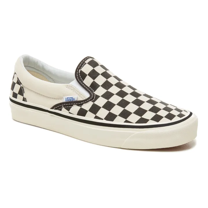 Vans Baskets Classic Slip-On 98 Dx Checkerboard - Collection Adulte  | Noir