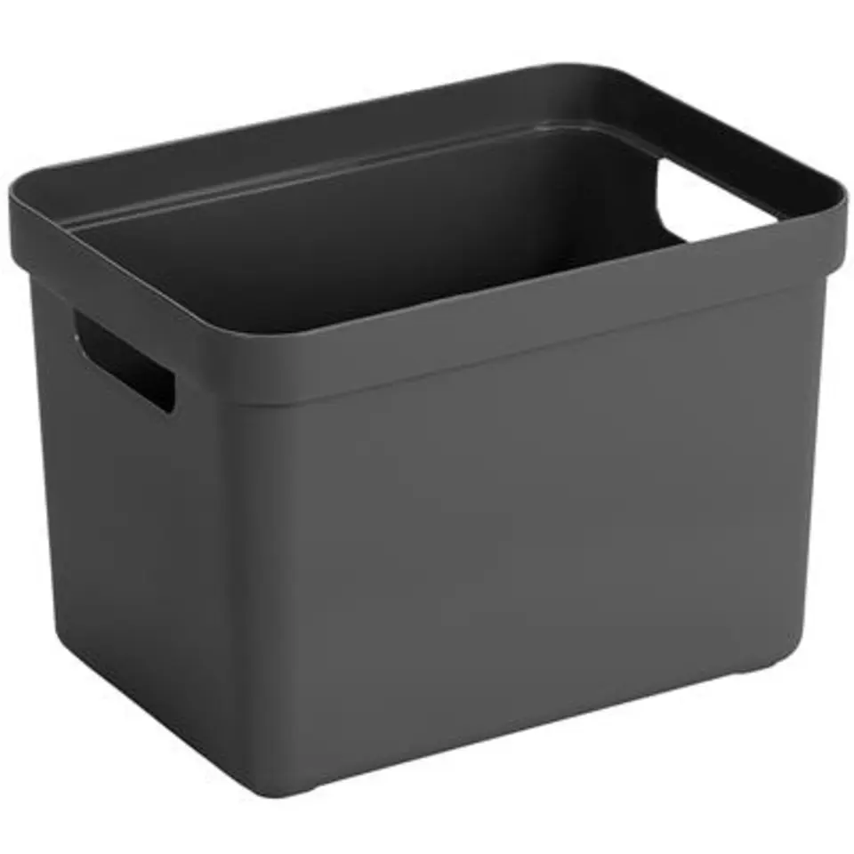 Sigma home opbergbox 18L antraciet