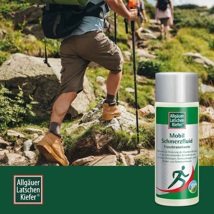 Allgäuer Latschenkiefer Mobil Schmerzfluid, 100 ml