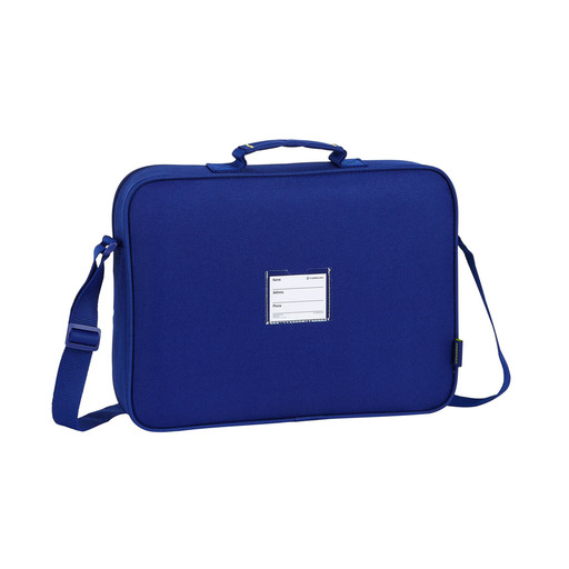 Safta 612025385 Bolsa/Pasta para Atividades Extracurriculares do FC Barcelona para Meninos, Azul (Multicolorida)