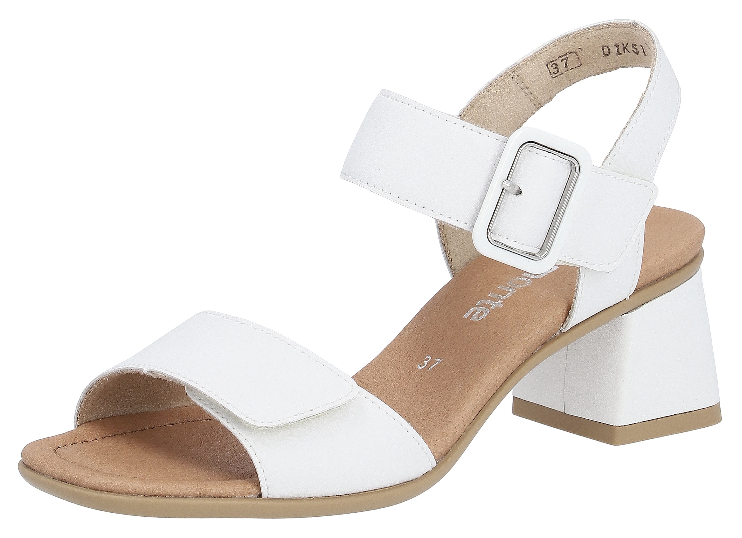 Remonte Sandalette »ELLE-Collection«  , Blockabsatz, Sommerschuh, Sandale, Abendschuh mit Klettverschluss