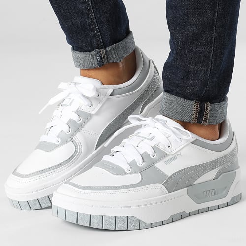 Baskets Femme Cali Dream Tweak Dissimilar 392951 Puma White Cool Mid Gray