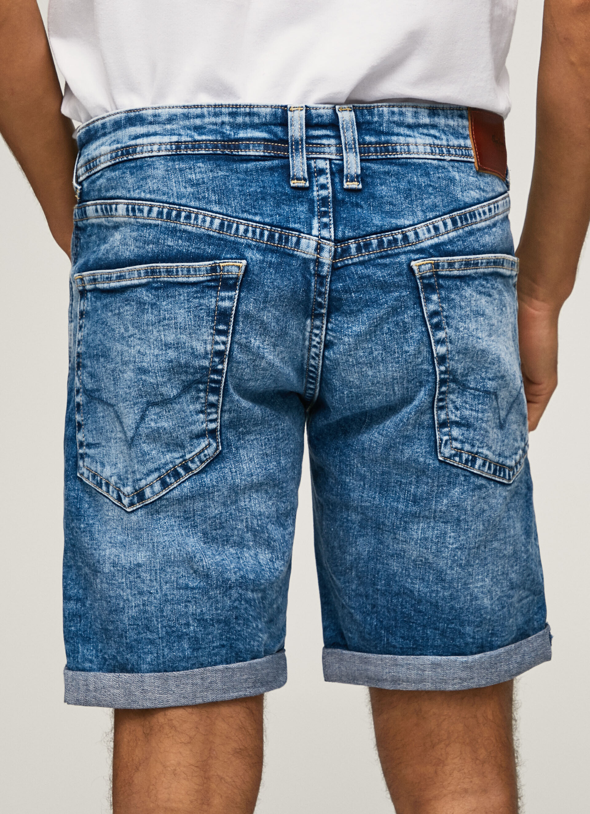 Bermuda jeans HATCH FIT SLIM - jeans