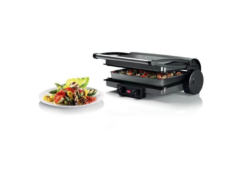 Bosch Multifunktionsgrill TCG4215 2000 W Kontakt- und Tischgrill