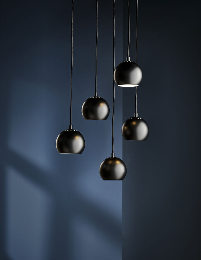 Frandsen Ball Pendant Ø12 EU Matt black
