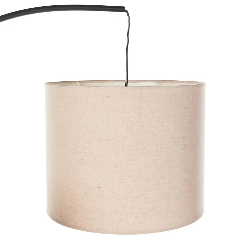 CARONI - Staande lamp - Beige/Zwart - Metaal