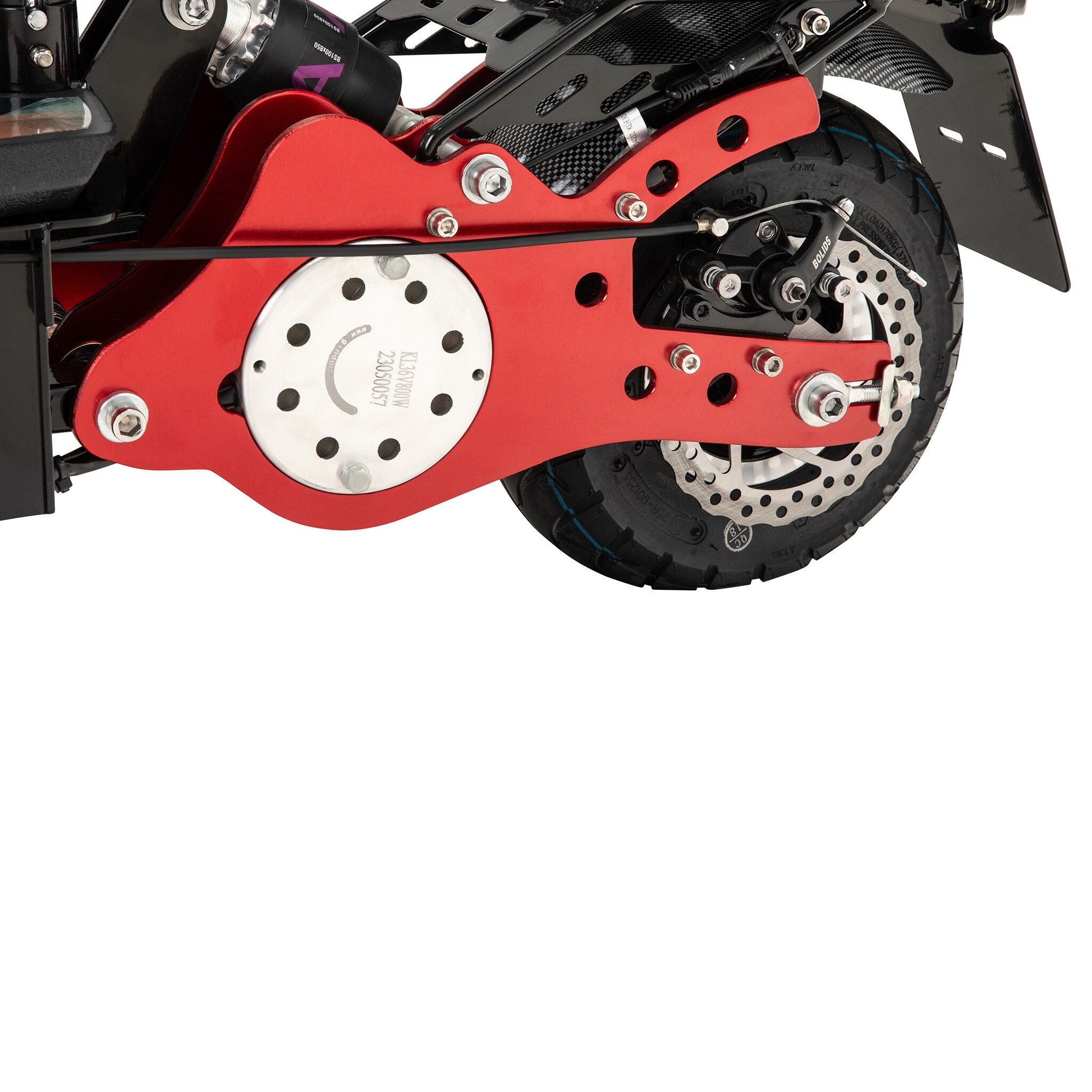 eFlux Street 40, E-Scooter mit Straßenzulassung, 35 km/h, 800 Watt, mit Sitz, Gepäck-Korb, klappbar (Schwarz)