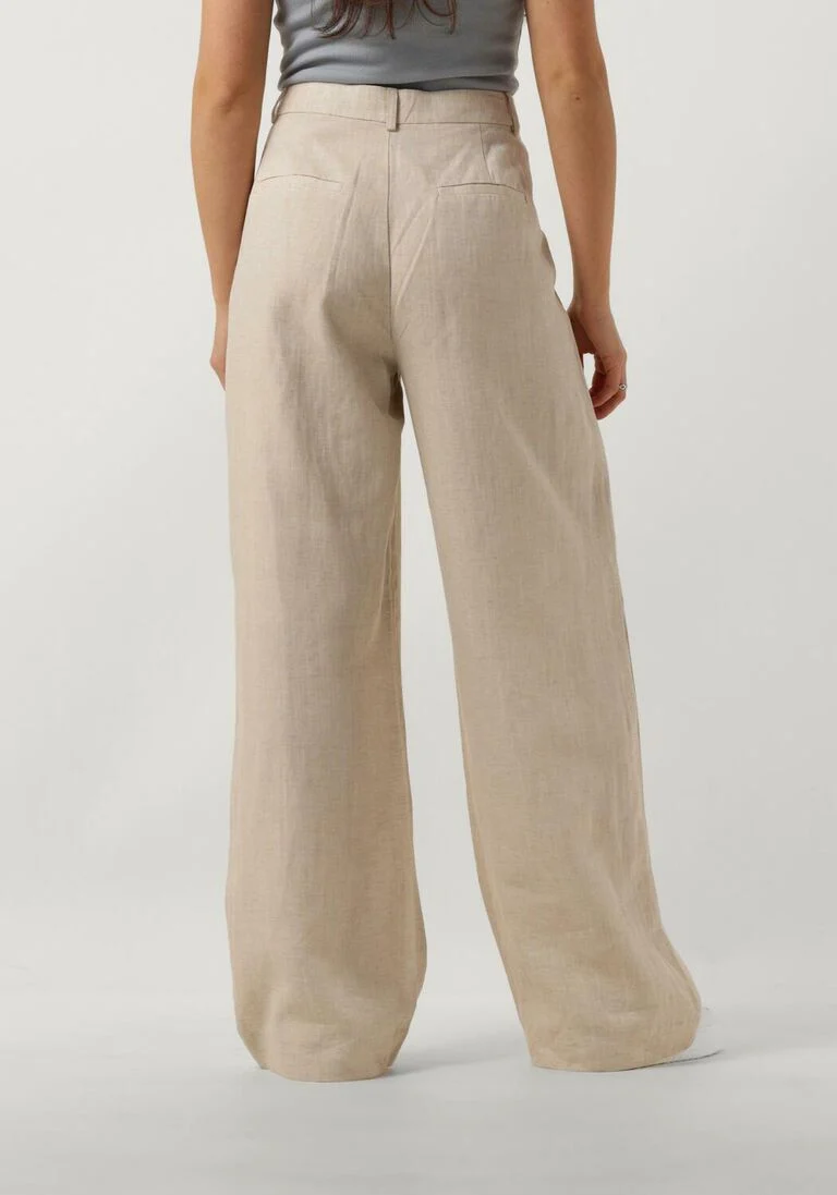 GESTUZ zand gestuz pantalon lizagz linen hw pants