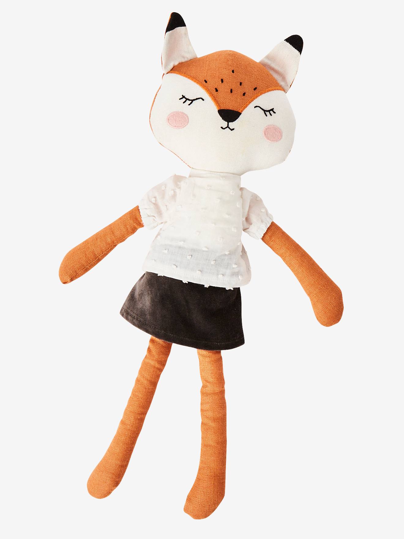 Raposa de pelúcia laranja