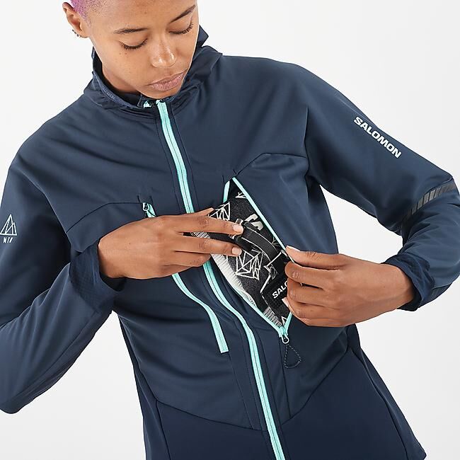 SALOMON - VESTE MTN SOFTSHELL JKT W