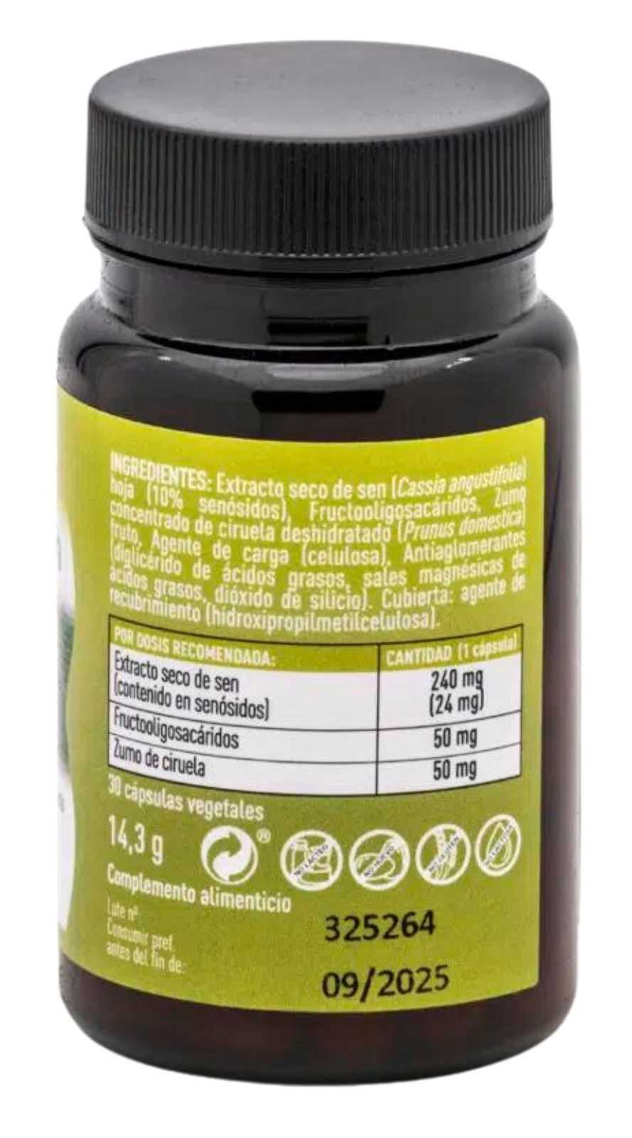 Plameca Laxoflash 30 cápsulas vegetais