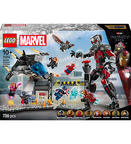 LEGO® Marvel - Captain America: Civil War Actionduell 76314 - 73