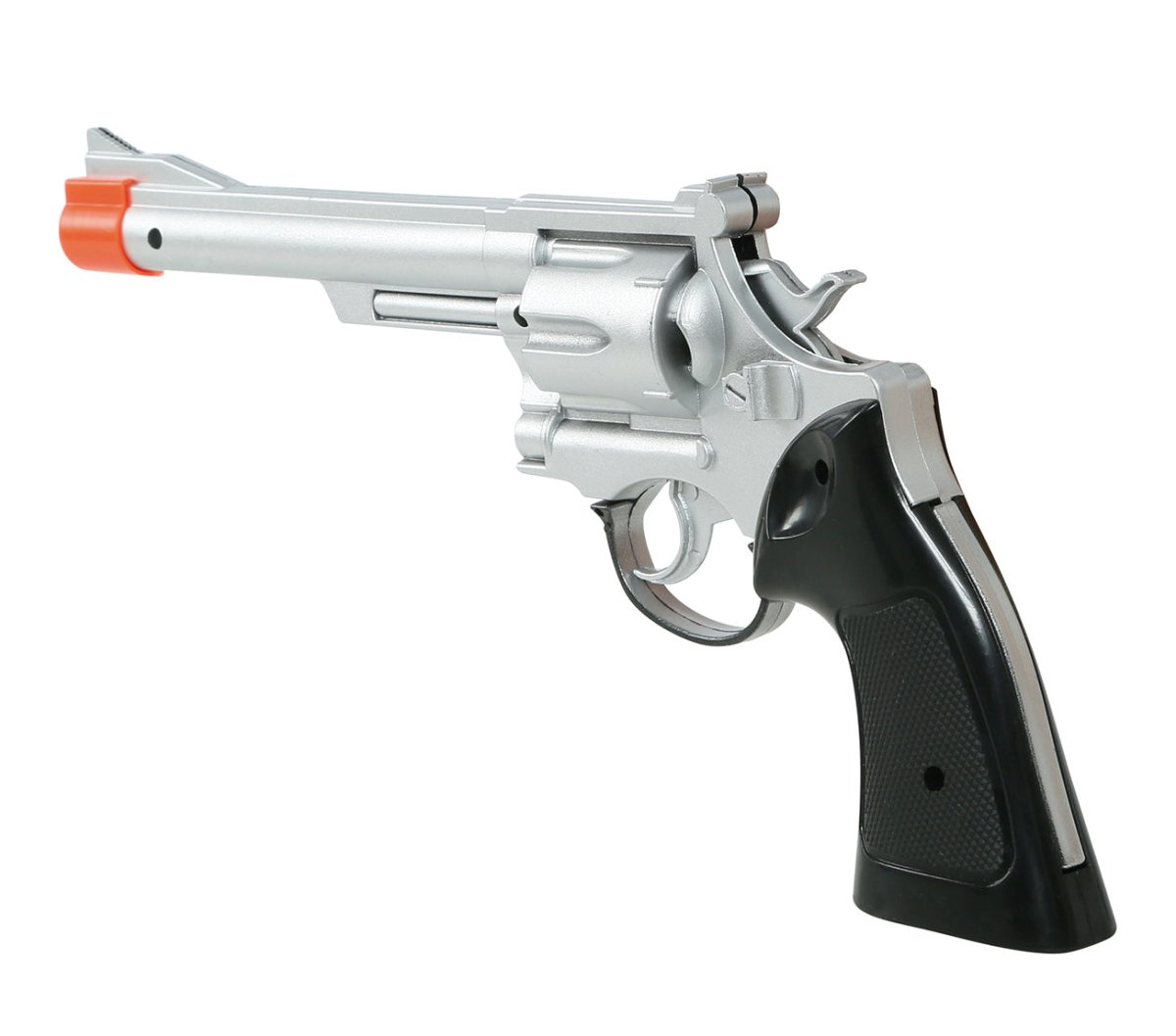 Cowboy Geweer Zilver 32cm