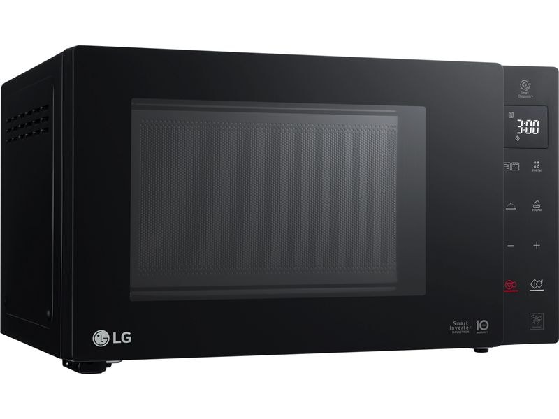 LG Mikrowelle mit Grill Schwarz Kombi-Mikrowelle