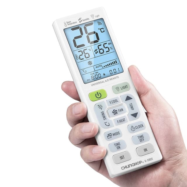 Fjernbetjening CHUNGHOP K-3302E Universal Reserveklimaanlæg AC