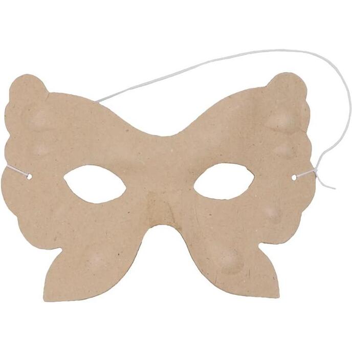 Masque enfant papillon 4,5x14x11cm - Kraft