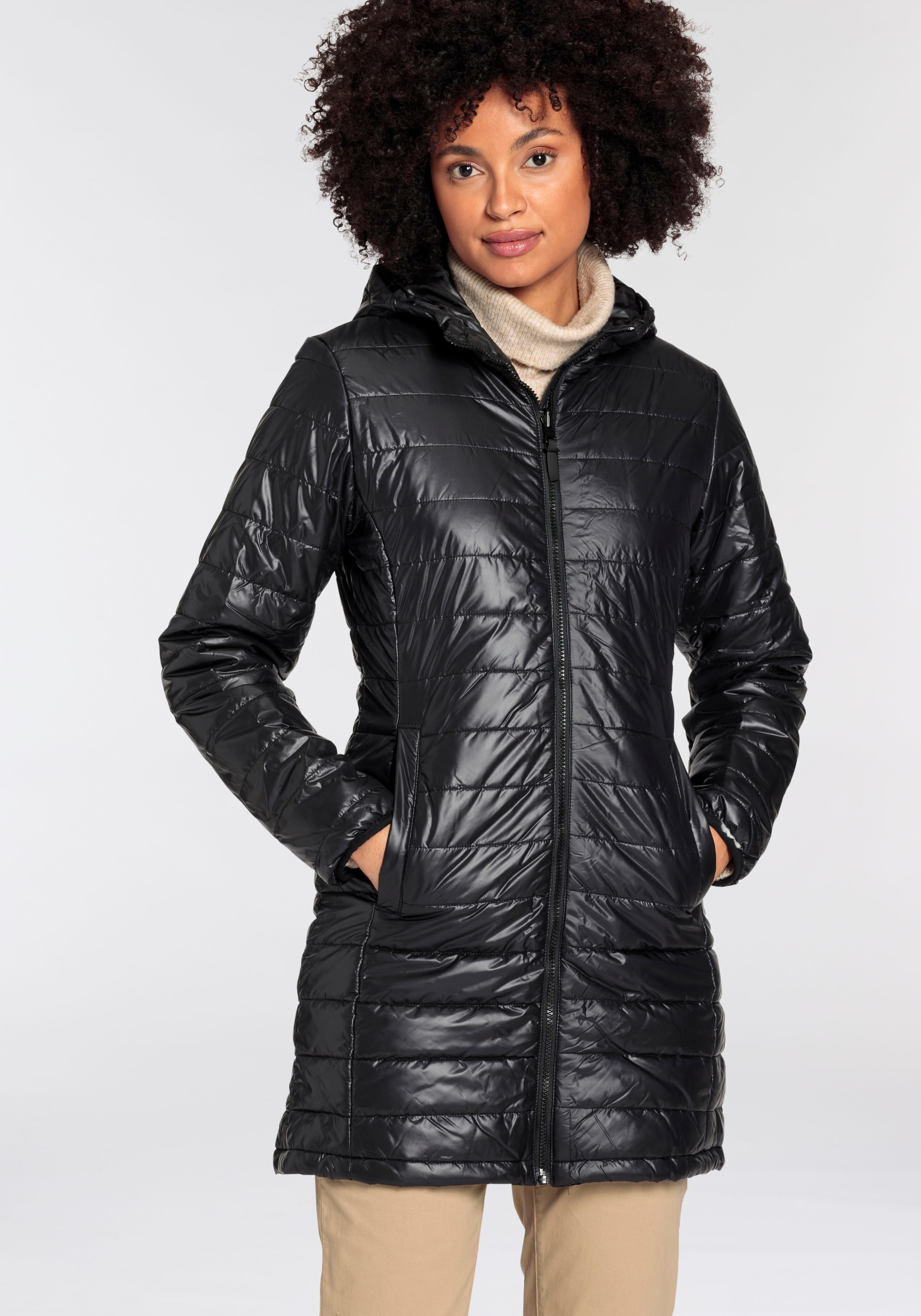 Icepeak 3-in-1-Funktionsparka »PHILIPPSBU« mit Kapuze Winterjacke Wasserdicht, Winddicht & Atmungsaktiv