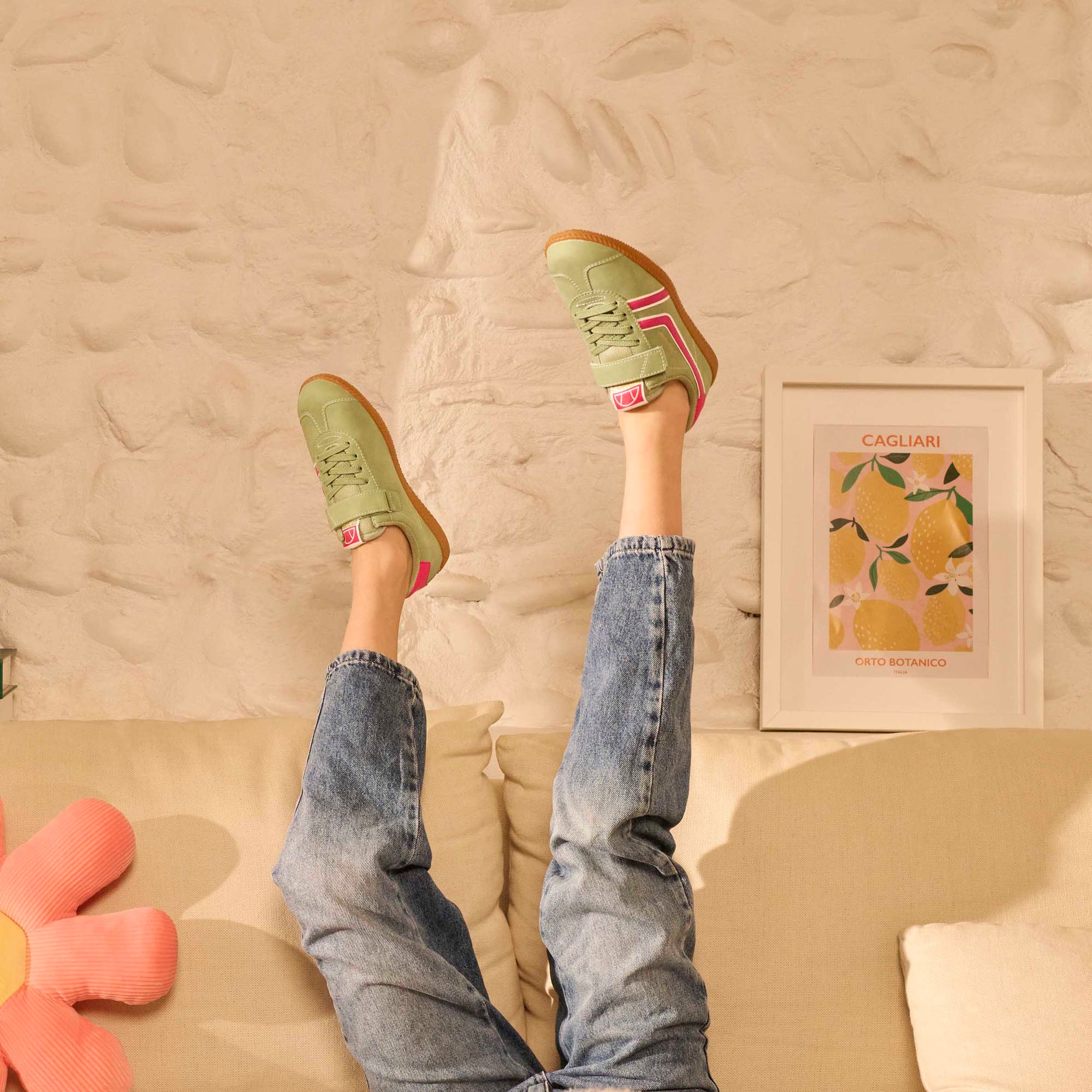 Sneakers Fille vert
