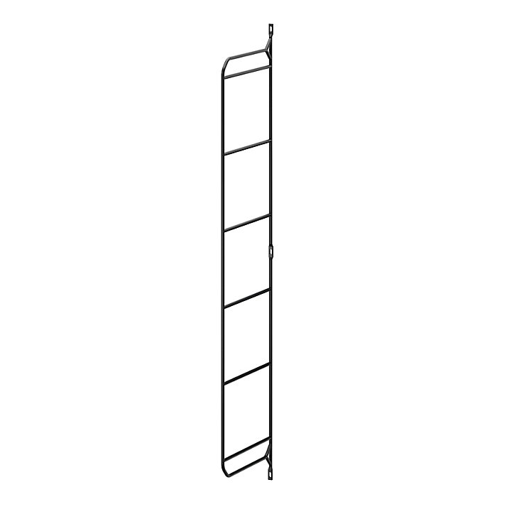 Échelle murale pour rangement modulable ouvert GoodHome Rigga noir H. 87 cm