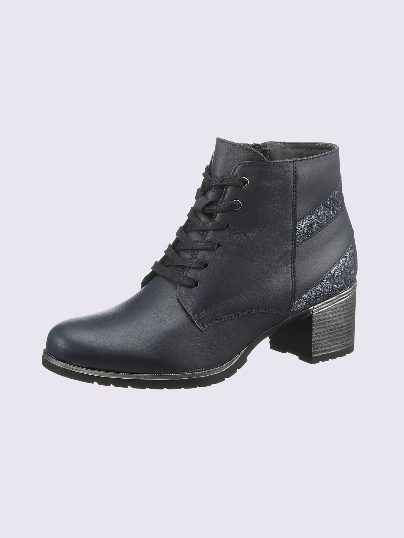 Bottines à lacets fabriqué au portugal