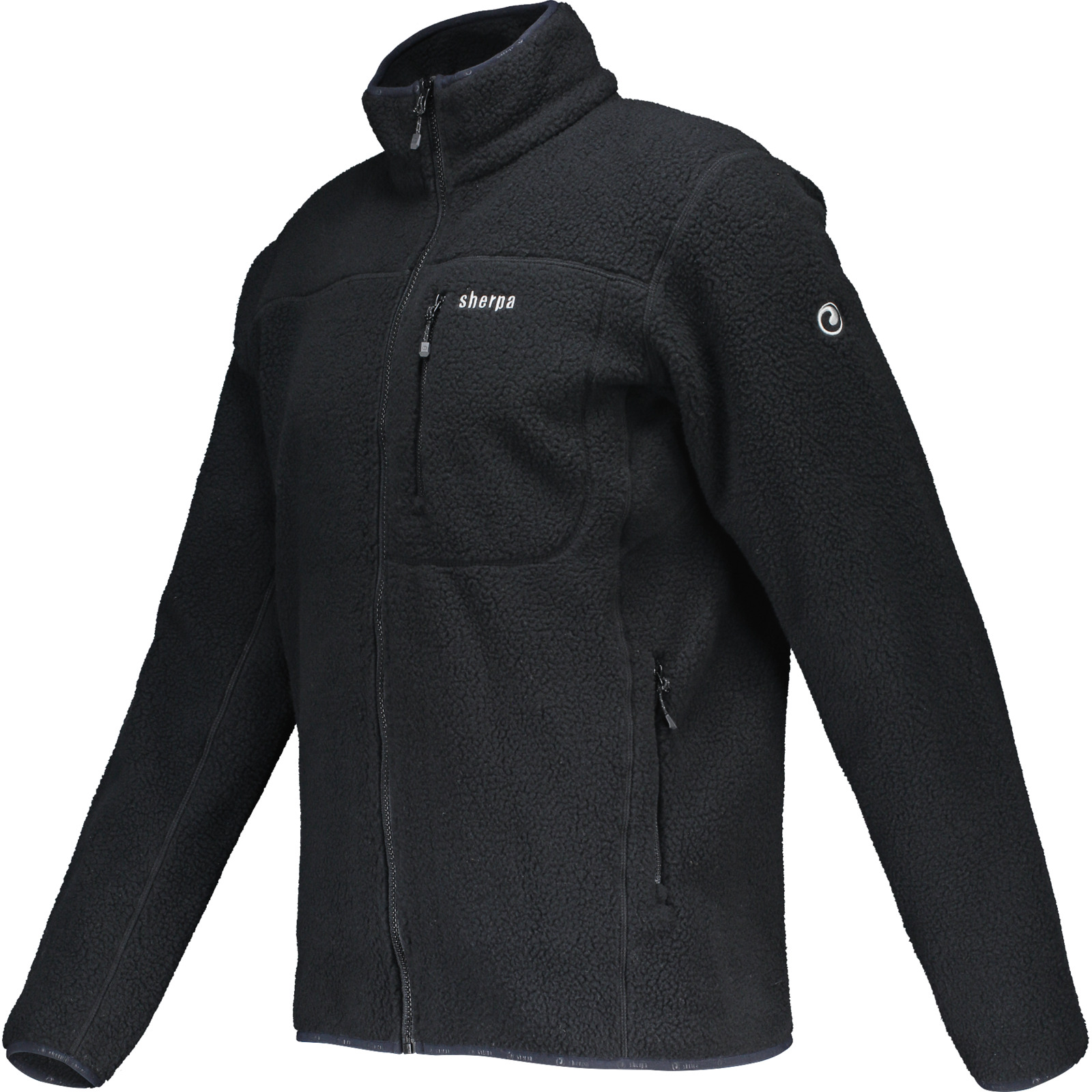 Sherpa Herren-Fleecejacke Pokhara XL, schwarz