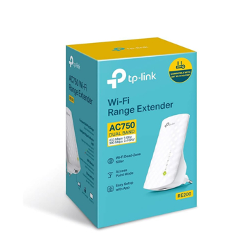 TP-Link WIFI range extender RE200 AC750
