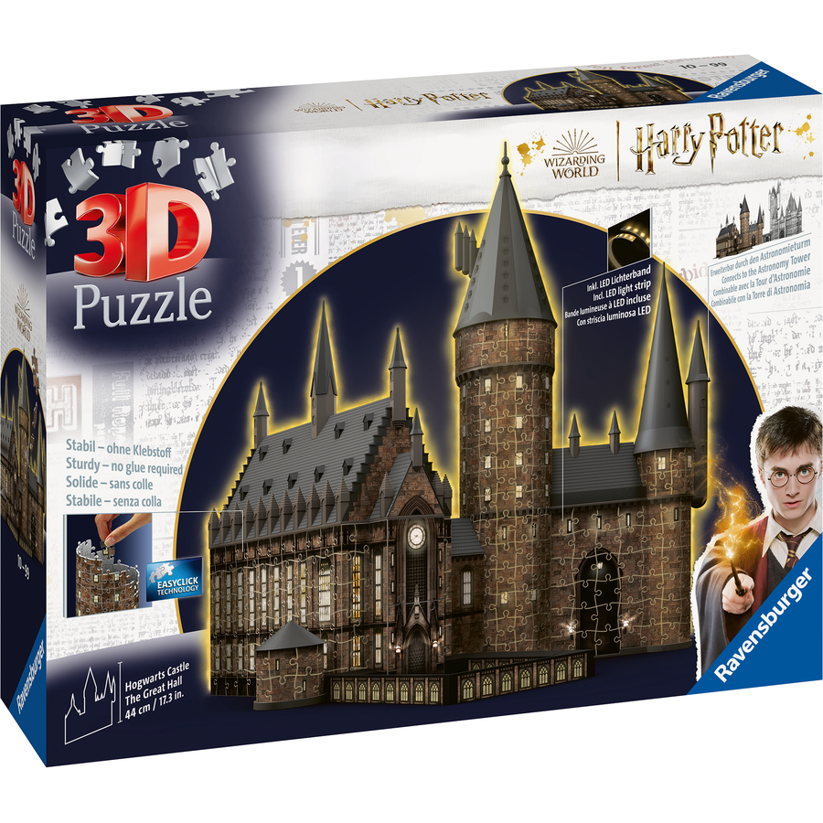Ravensburger Hogwarts Schloss - Die Große Halle - Night Edition