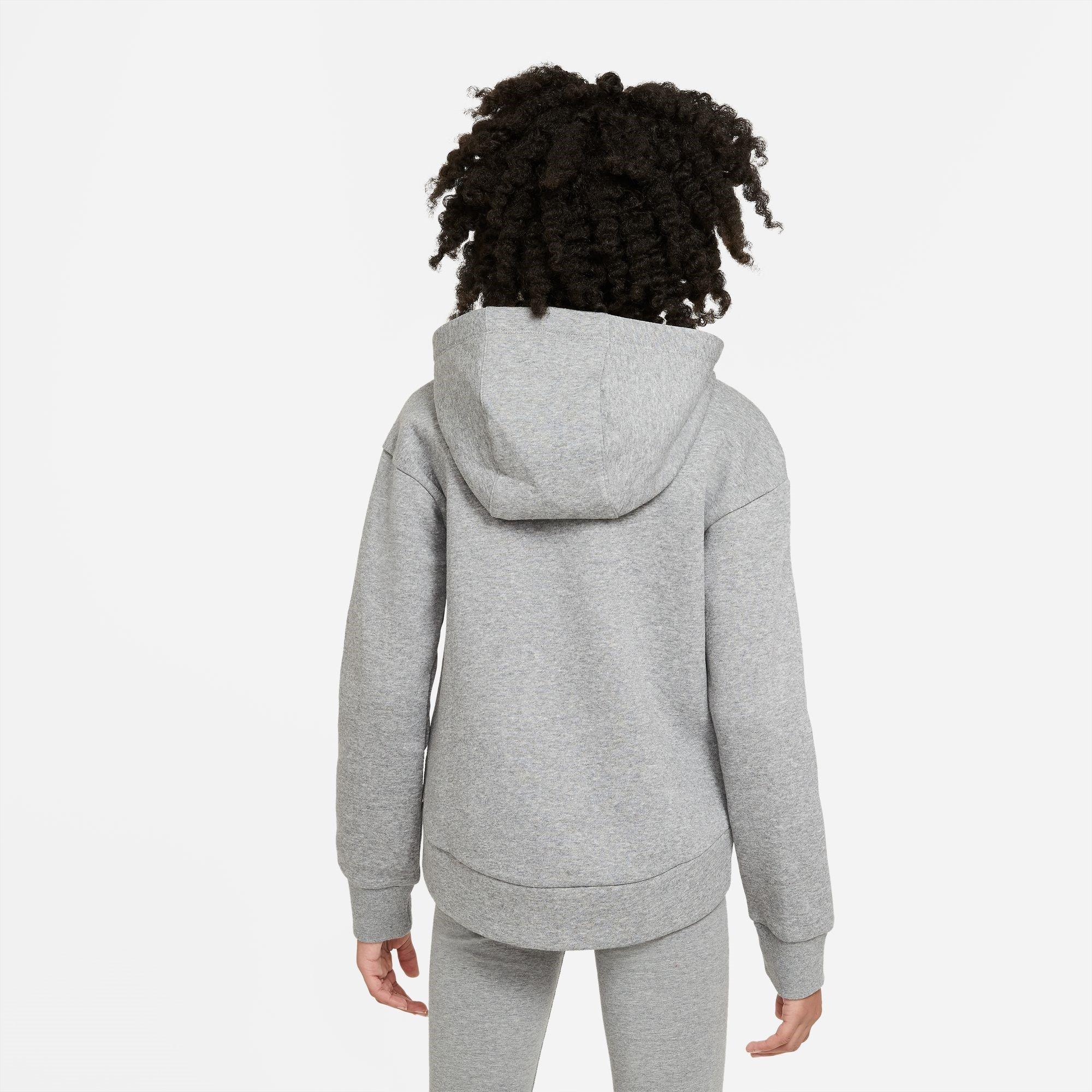 Nike Nike Sportswear Club Fleece Big Kids' (Girls') Full-Zip Hoodie