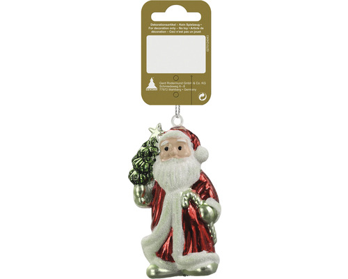Kerstdecoratie Kerstman 8 cm