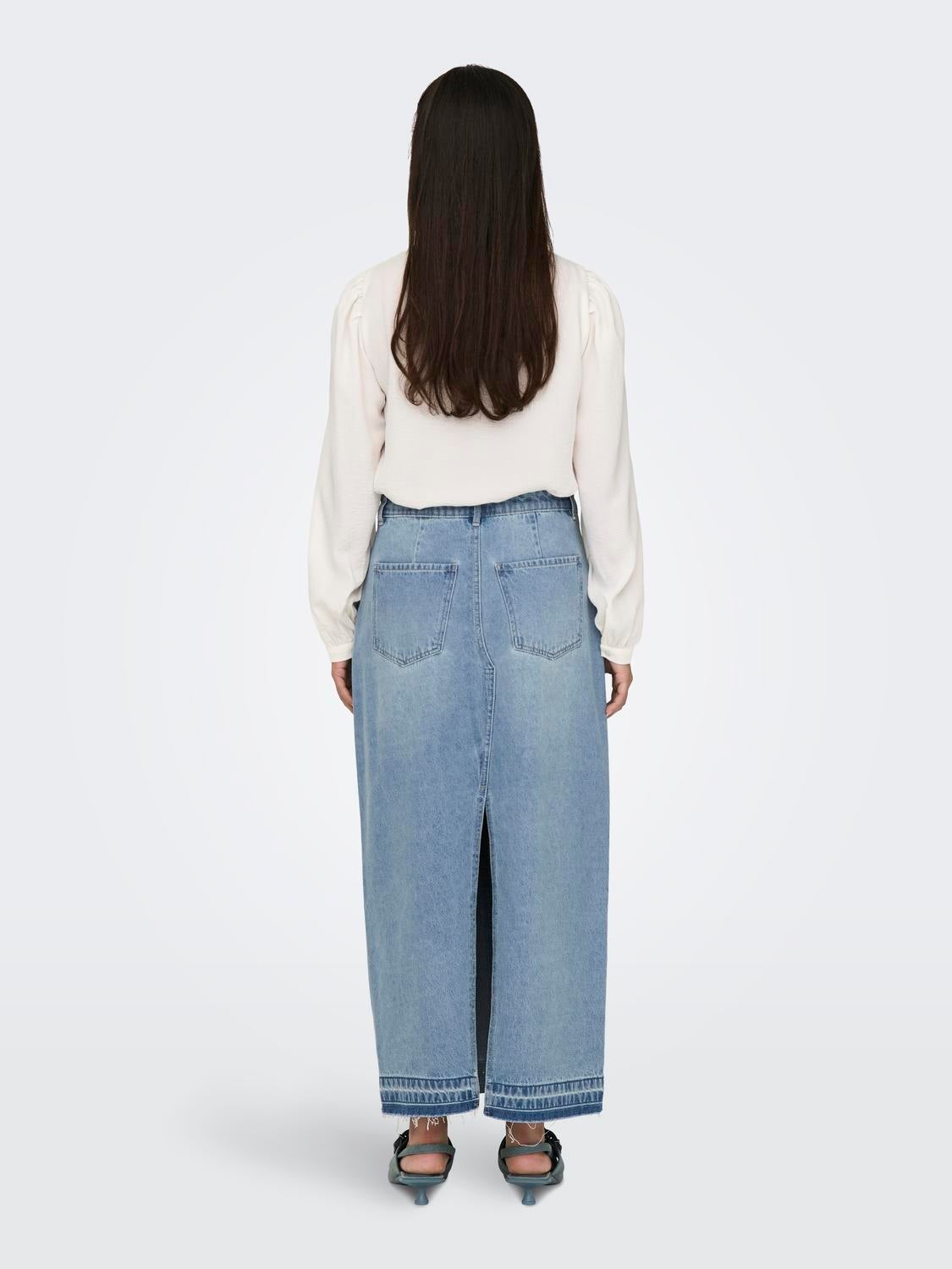 JDYBELLA Jeansrock Light Blue Denim