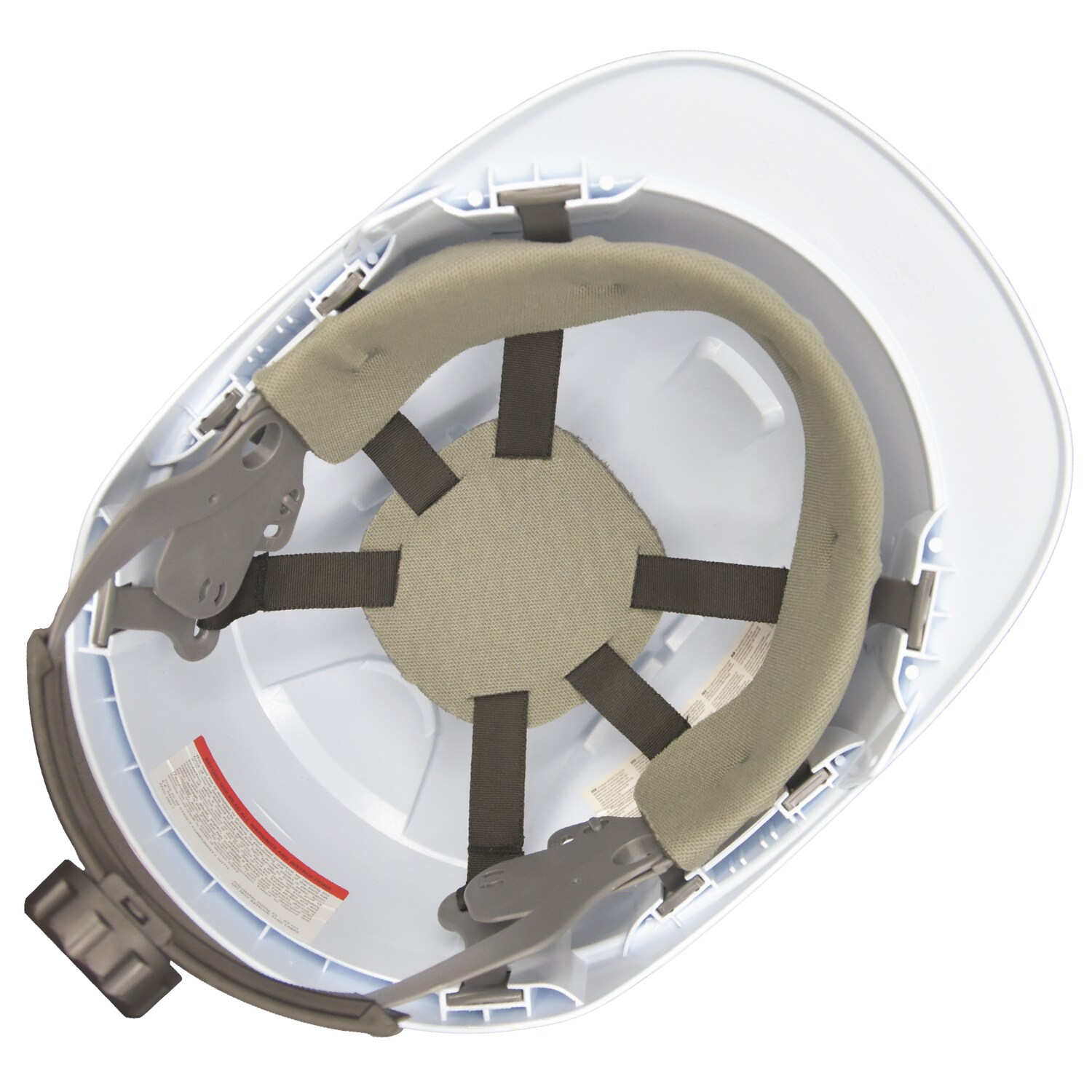 Mustbau MBU-GM16-WHI Bauhelm,Schutzhelm,Arbeitshelm,Bauarbeiterhelm,52-66cm Einstellbar