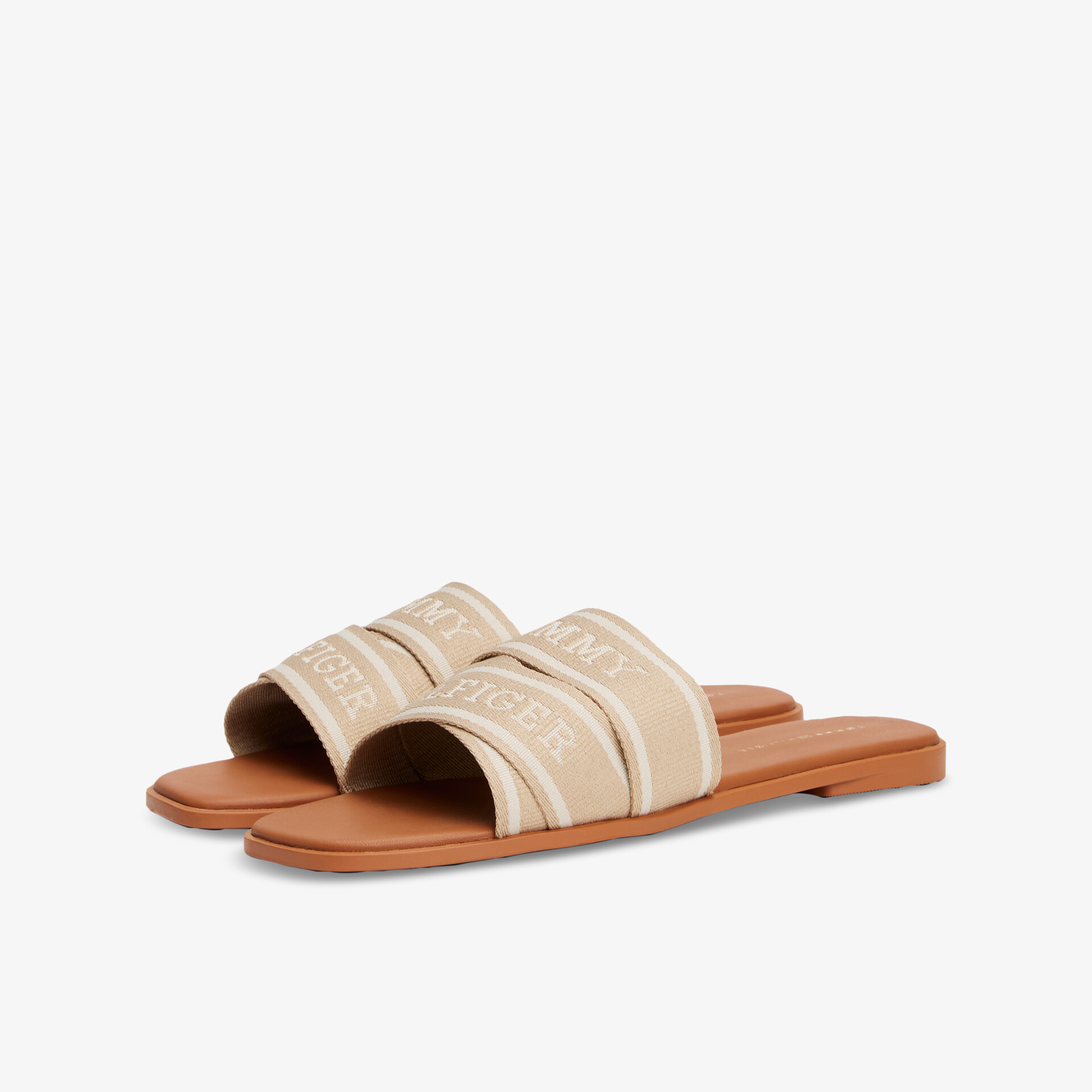 TOMMY HILFIGER Damen Pantoletten beige