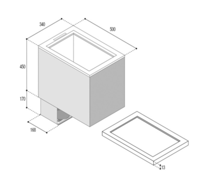 Kompressor-Kühlbox Toploader TL43
