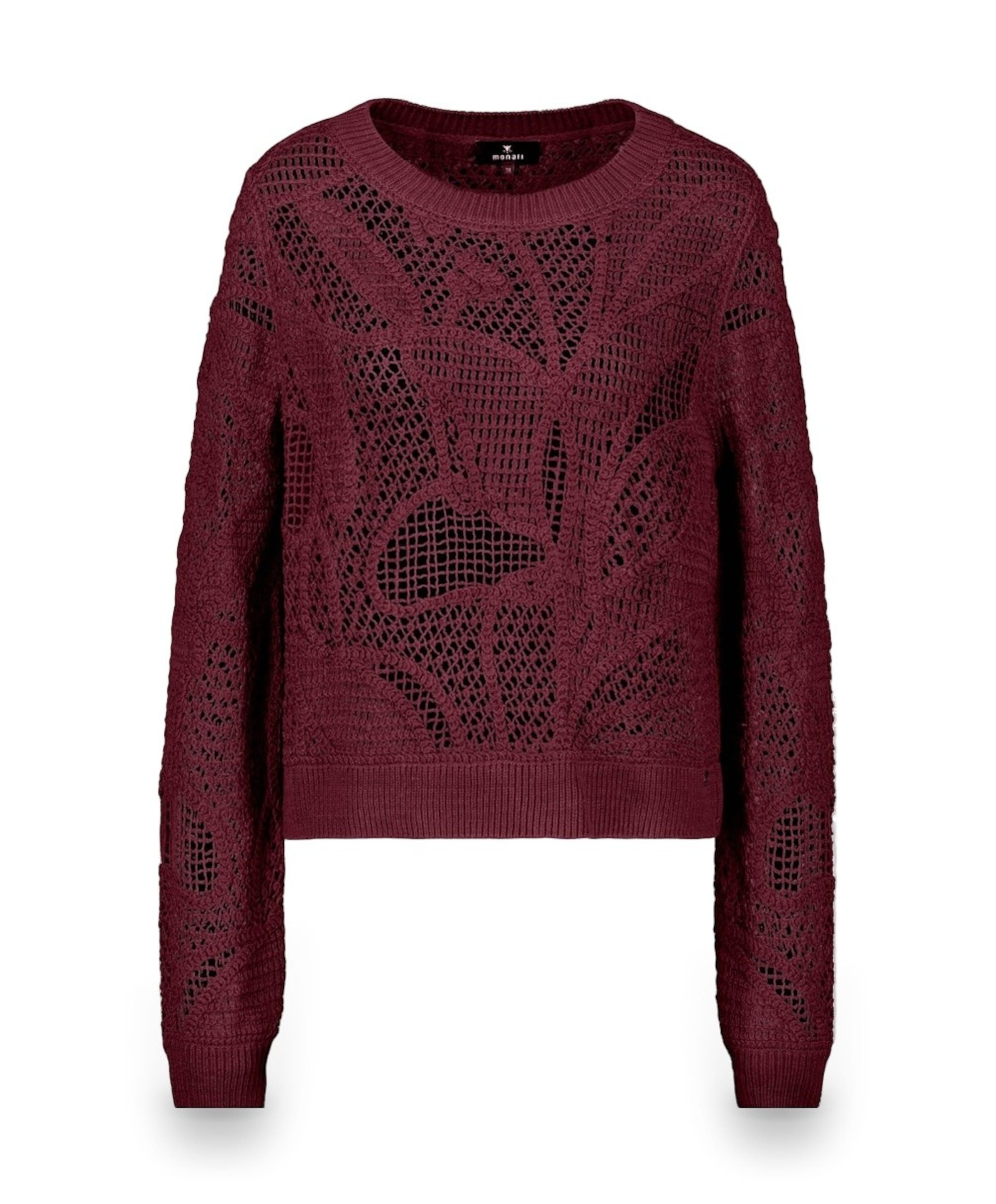 Monari Dames trui bordeaux